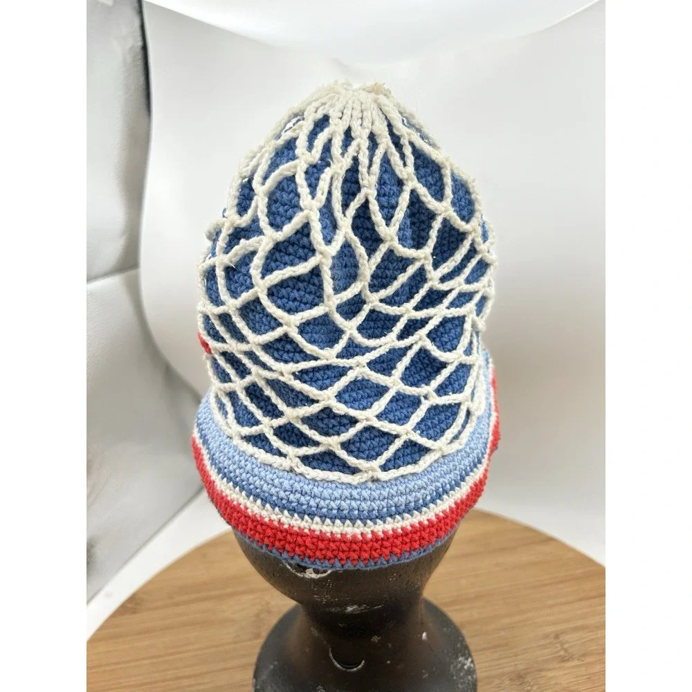Crochet Child's Winter Beanie Cap‎ With Crab 1-2 Year Old